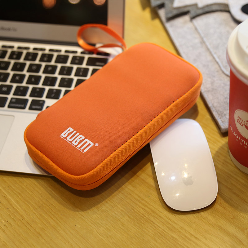 Pinsheng 20000 mobile charging storage bag digital storage bag 5 5 inch 57 inch mobile phone storage bag protective cover portable Roman Shi 6 inch 6 5 inch Huawei Apple phone case dual mobile power supply