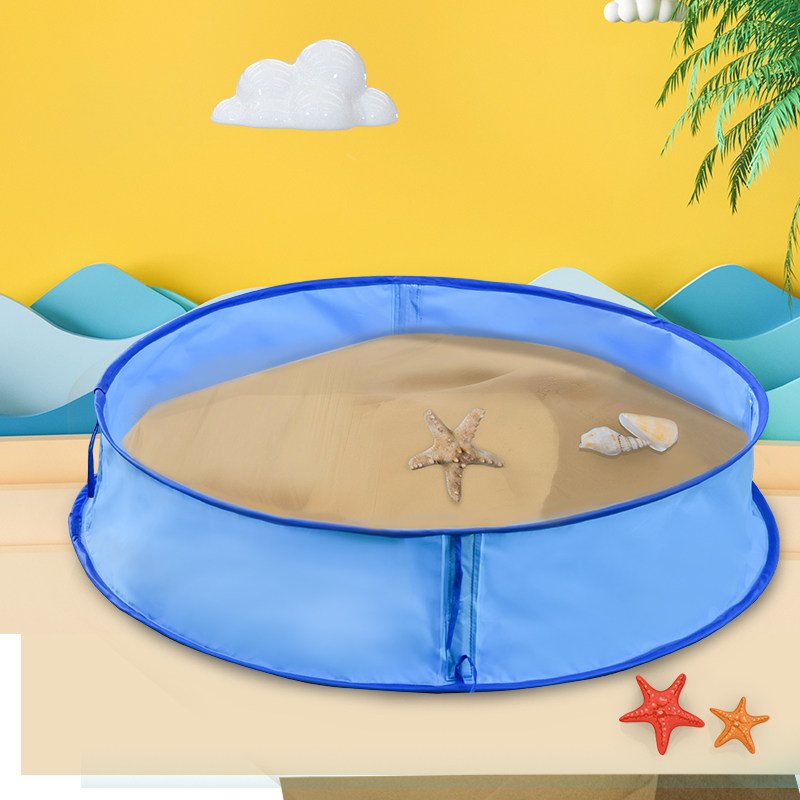 Foldable children drama pool ocean wave pool sand pool baby super-large Mingzi pool beach toy bath basin