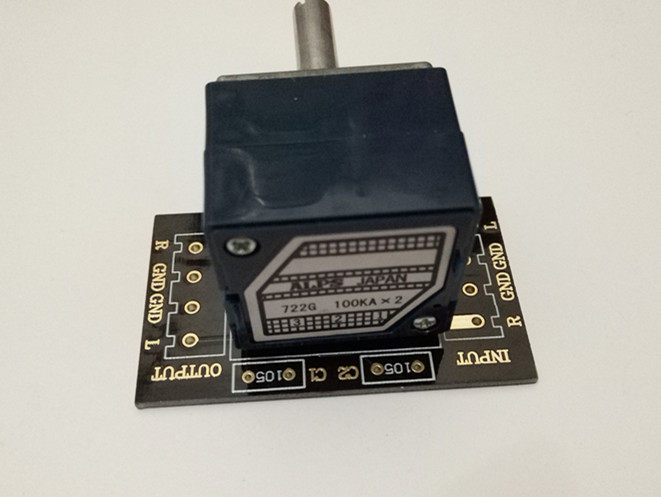 Japan imported duplex 6-foot fever APLS A100K A duplex fever amplifier volume potentiometer