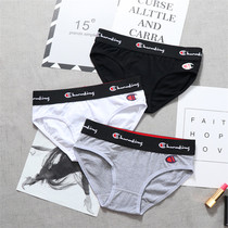 les panties handsome t triangle tide brand neutral cotton wide-brimmed sports panties student large size women dance tt underpants