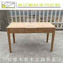 American red oak countertop solid wood board table panel stair step Board log Wood Wood square oak furniture custom