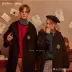 Mùa đông 2019 mới Harry Potter chung sp * ao hợp tác vừa và đôi áo len dài áo choàng lông - Accentuated eo áo