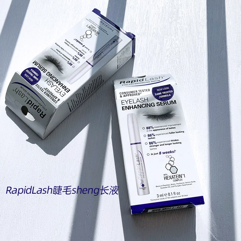 Американский оригинал RapidLash/RapidBrow жидкость для роста бровей для мужчин и женщин, супер крепкая и густая, утолщение