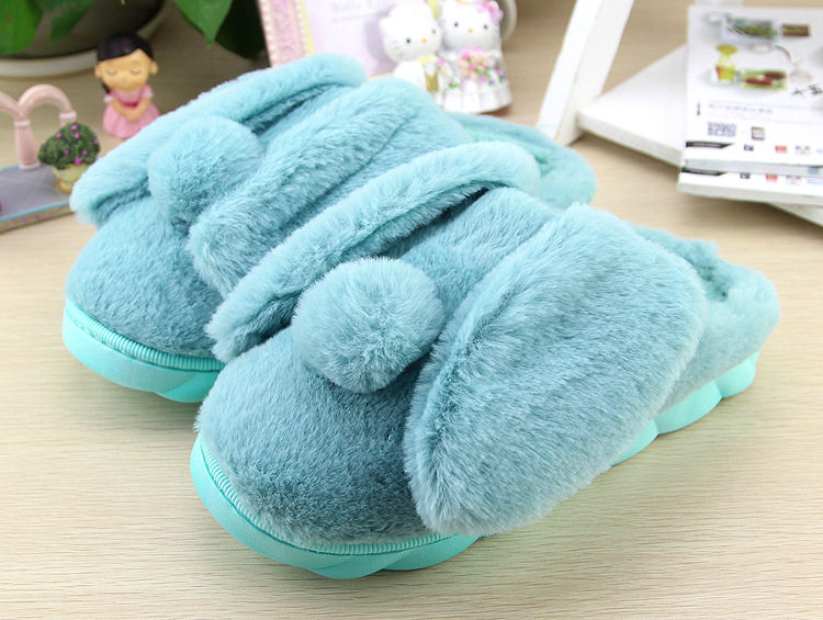 Pantoufles enfants en suède pour hiver - semelle caoutchouc - Ref 987255 Image 18