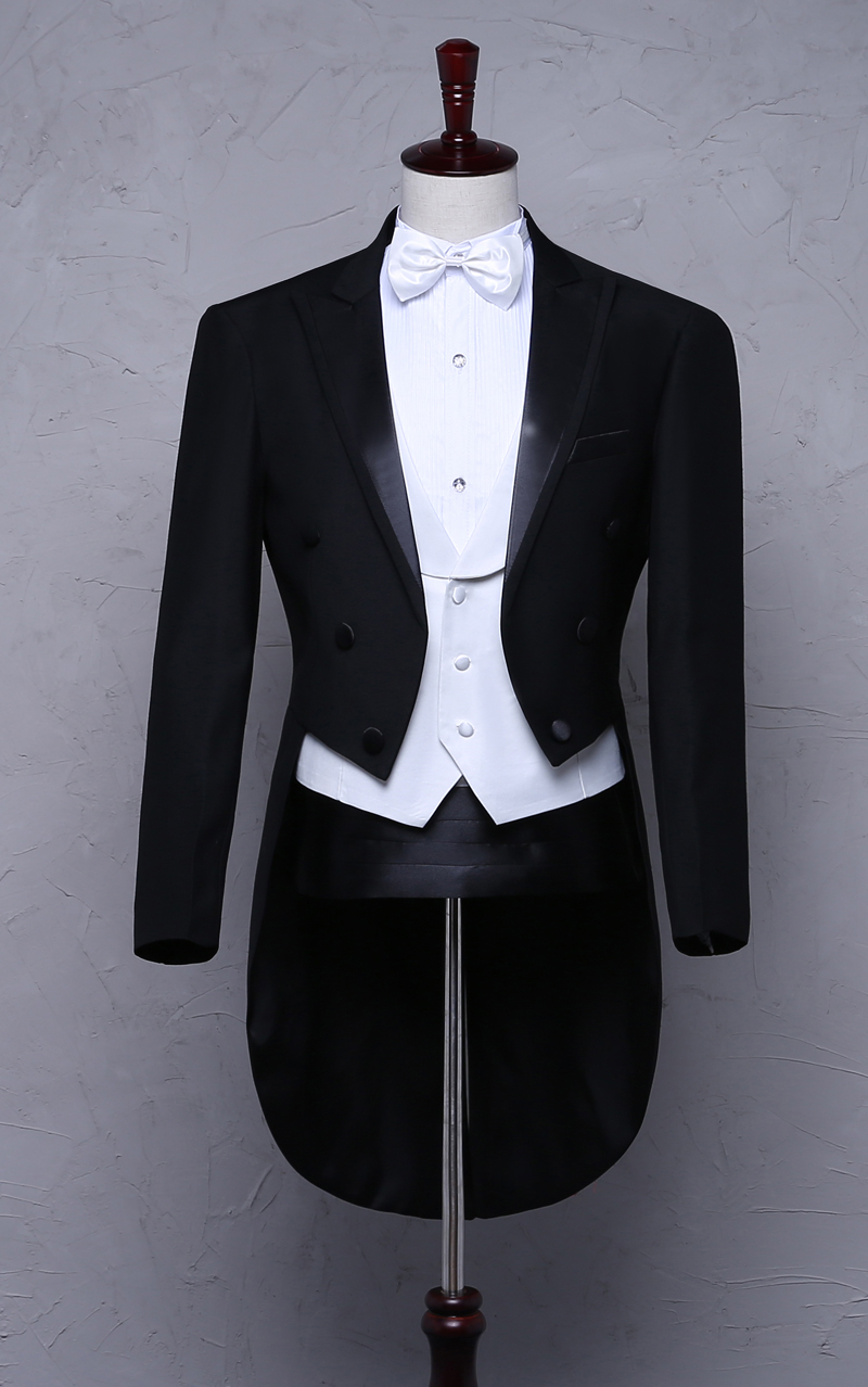 Mới cao cấp của nam giới tuxedo trang phục sân khấu lệnh quần áo điệp khúc phù hợp với tiệc cưới phù hợp với dresses