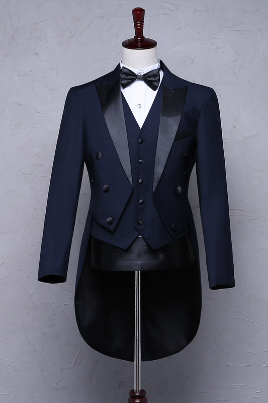 Mới cao cấp của nam giới tuxedo trang phục sân khấu lệnh quần áo điệp khúc phù hợp với tiệc cưới phù hợp với dresses