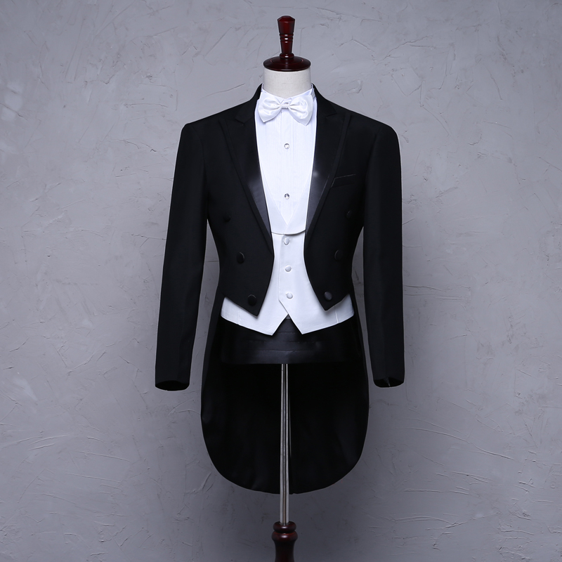 Mới cao cấp của nam giới tuxedo trang phục sân khấu lệnh quần áo điệp khúc phù hợp với tiệc cưới phù hợp với dresses