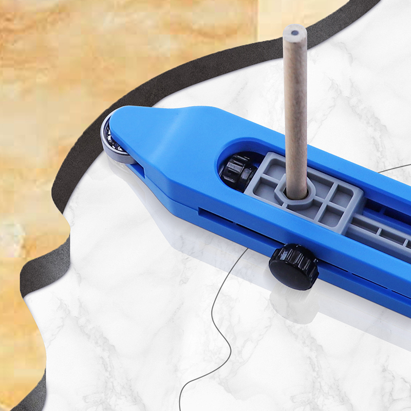 Imitation Type Instrumental Contour Scriber Irregular Arc Measuring Ruler Multifunction Tile Woodworking Drawing Wire Gauge Gauge-Taobao