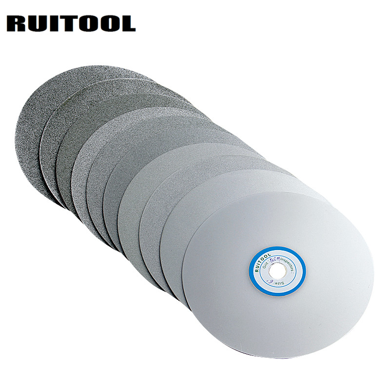 RUITOOL diamond grinding disc 6 inch 150mm polished electroplating grinding disc glass jade agate single-sided sand