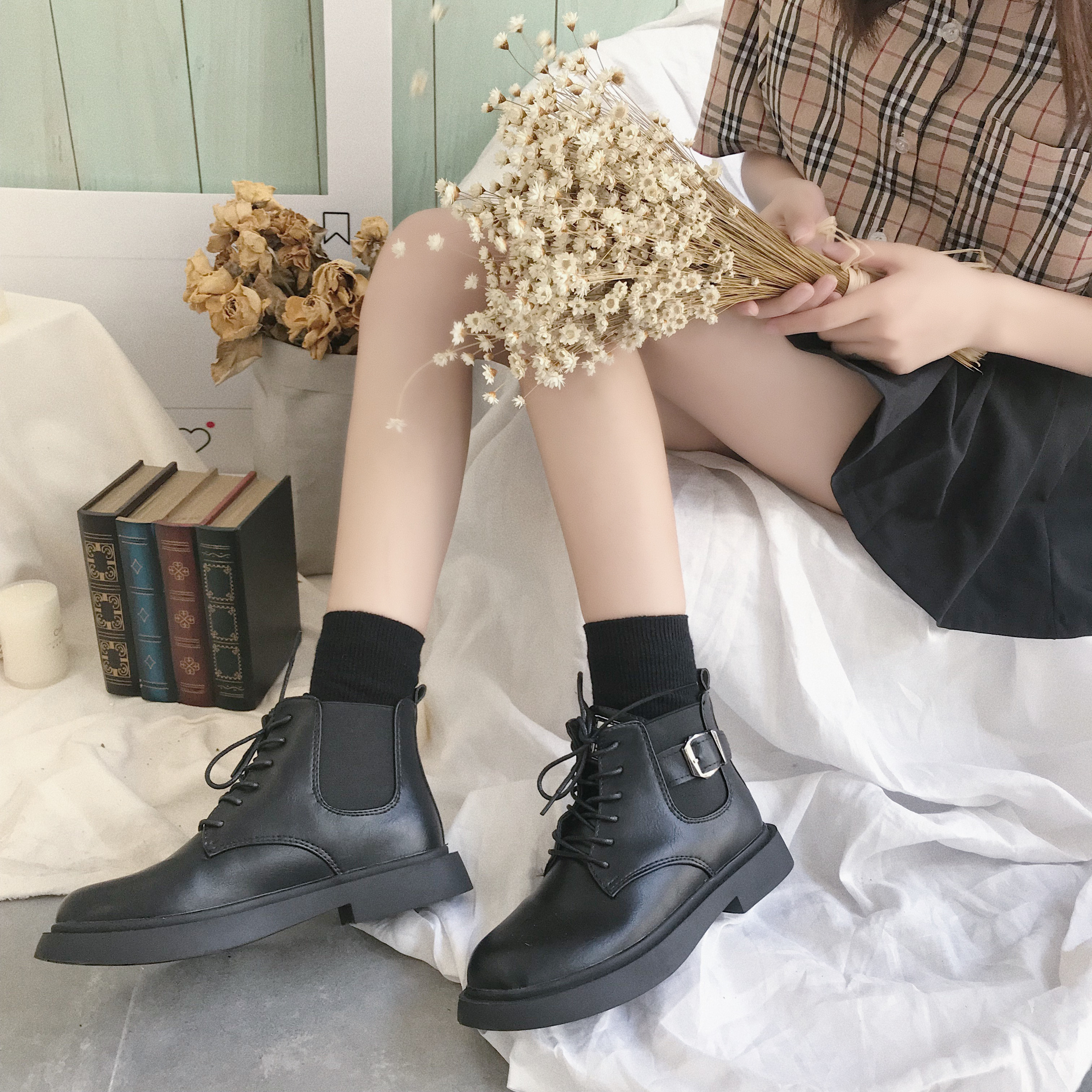 Bottes mi-saison femme - Ref 3251648 Image 3