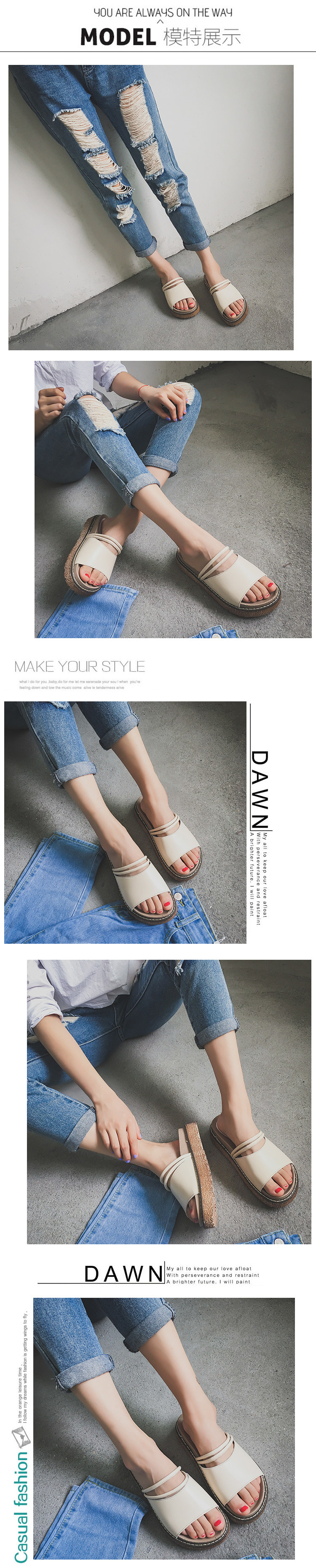 Sandales femme      en PU - Ref 2672022 Image 7