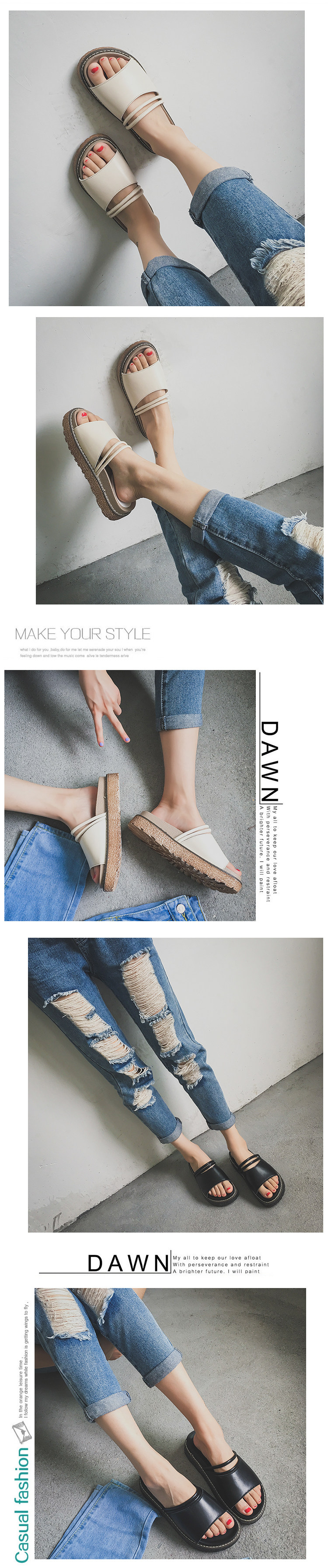 Sandales femme      en PU - Ref 2672022 Image 8