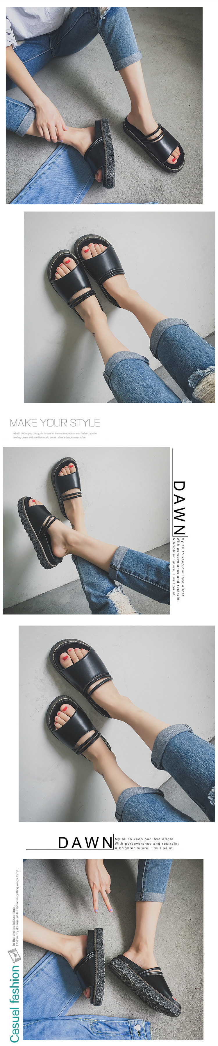 Sandales femme      en PU - Ref 2672022 Image 9