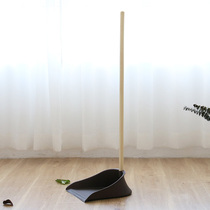 Dustpan household garbage shovel wooden handle environmentally friendly plastic dustpan single household bucket