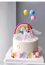 Heart beauty simulation HOT trembles with net red fake cake model sample display fake cake6 inch customizable Shanghai