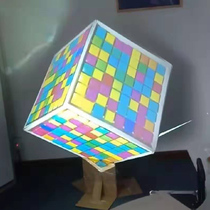 Naked-eye 3d laser projection digital multimedia exhibition display projector HD 4K overall design scheme