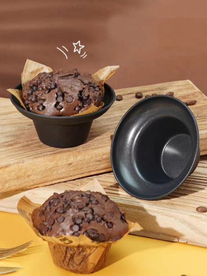 三能蘑菇头麦芬模具马芬不沾爆炸头蛋糕富士山烘焙模具星爸爸同款