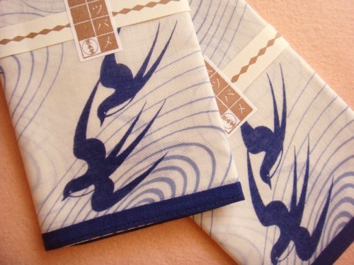 Mountain Benn Store Night Long Hall Japan System for men to increase pure cotton handkerchief Paretro art handkerchief Parall cotton 58cm