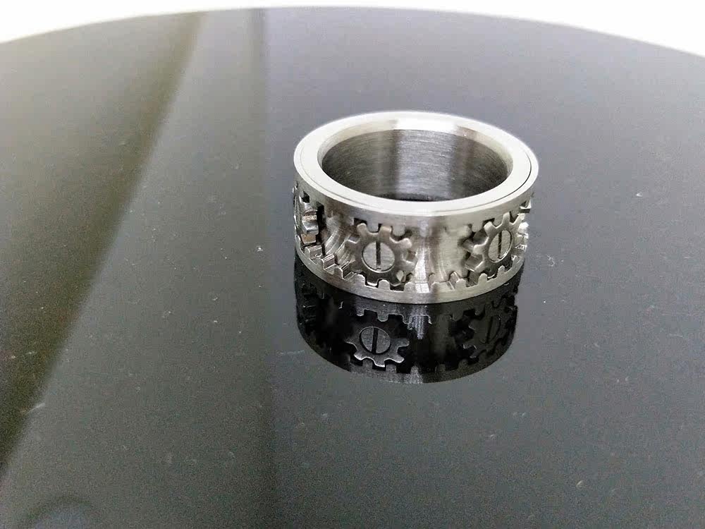 Bague mixte ARSUN JEWELRY en Acier au titane - Ref 3088408 Image 21