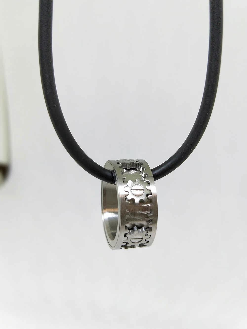 Bague mixte ARSUN JEWELRY en Acier au titane - Ref 3088408 Image 20