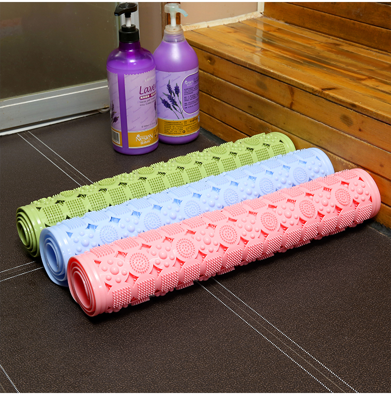 Chống trượt mat phòng tắm vòi sen tắm mat với cốc hút PVC phòng tắm bồn tắm nhà massage chống trượt mat