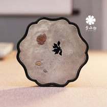 Li Xiaobai sterling silver 9999 tea with tea ceremony accessories pure handmade pure handmade pot bearing dry bubble table