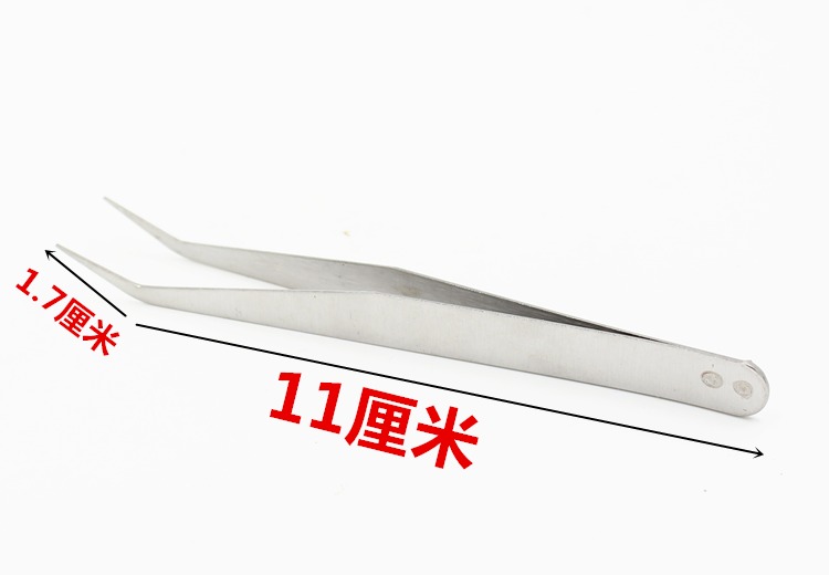 Tự làm thủ công cụ xử lý nhíp thép không gỉ khuỷu tay kẹp forceps đầu thẳng đầy đủ vận chuyển bán buôn - Công cụ & vật liệu may DIY thước dây đo quần áo