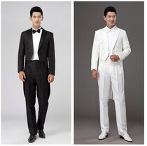 New groom gown wedding dresses for mens gown suit for a long tuxedo