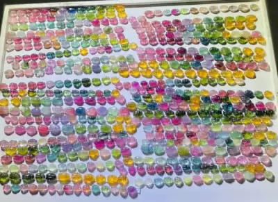 Xiaolei tourmaline live room natural hand string carving pendant accessories ear needle back pattern brave birthday gift female