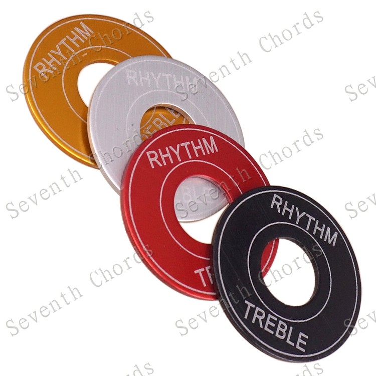 LP EPI electric guitar three-gear switch protective plate gasket sheet 3 gear bobbing head switch indicating gasket aluminium alloy