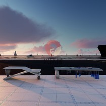 Park forest shopping mall FRP leisure seat outdoor stool water drop waiting area rest chair bench custom