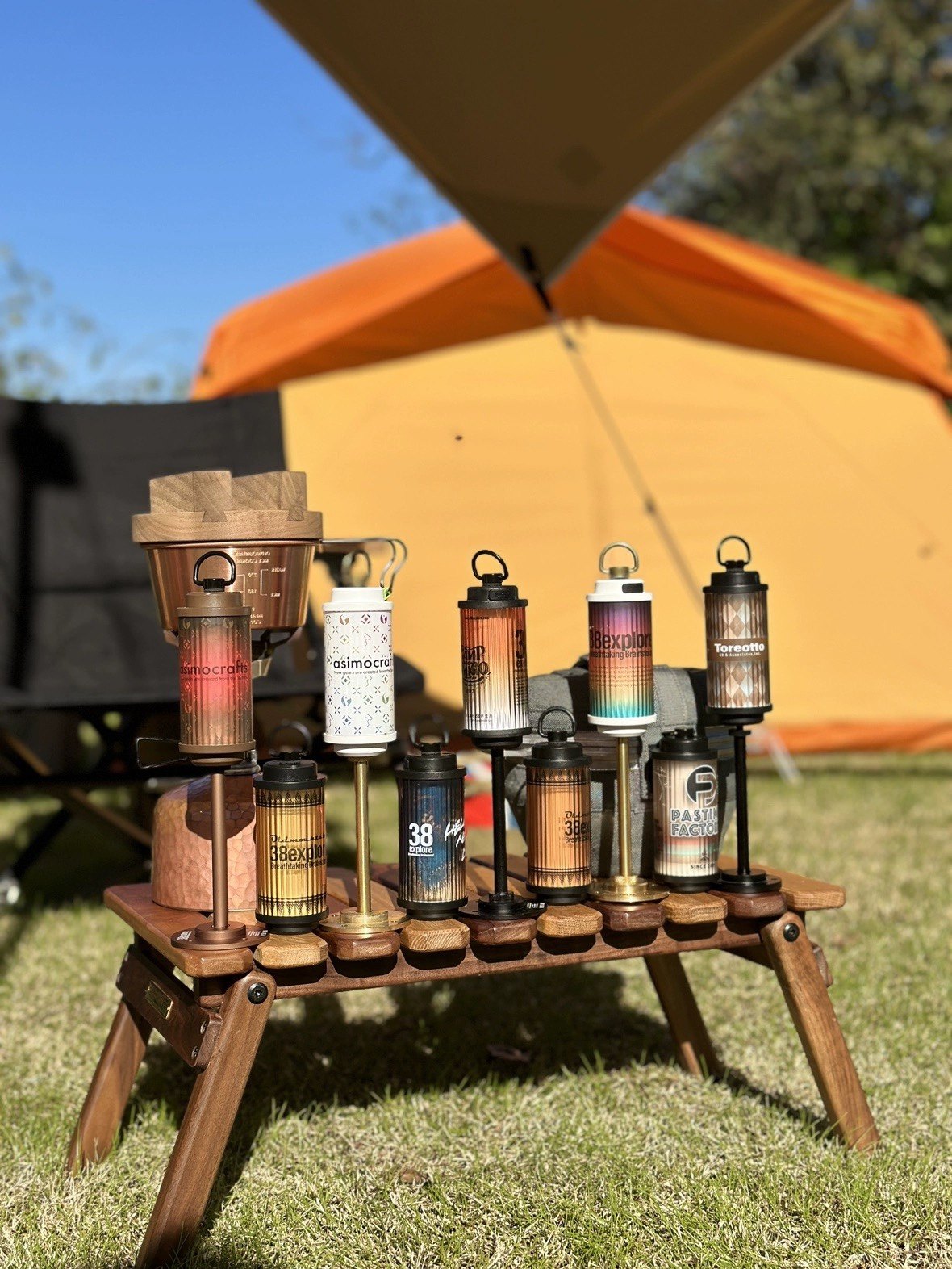 日本38explore限定版贴纸+老山oldmountain联名款+自制38灯个性贴纸，让