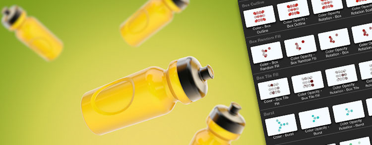 Final Cut Pro X插件 ProArray对象物体空间复制排列组合阵列效果