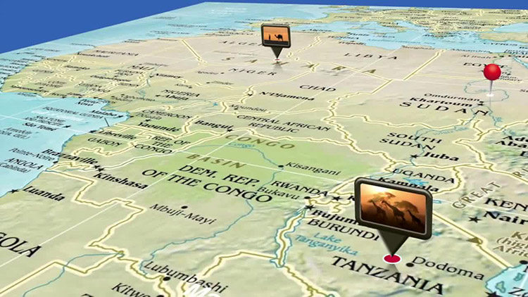 Final Cut Pro X 插件 Jumps 标记地点位置切换转场 for FCPX