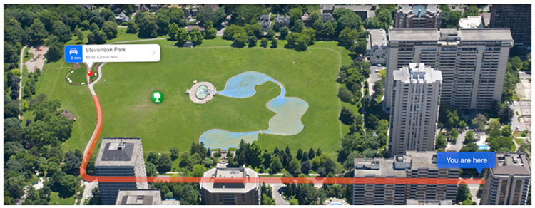 FCPX插件PROMAP地图路径地点标识工具效果