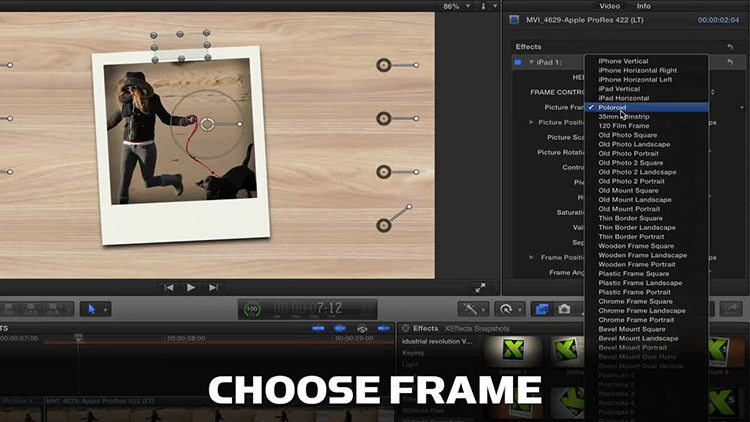 FCPX插件Snapshot镜头快照效果动画107个 + 使用教程