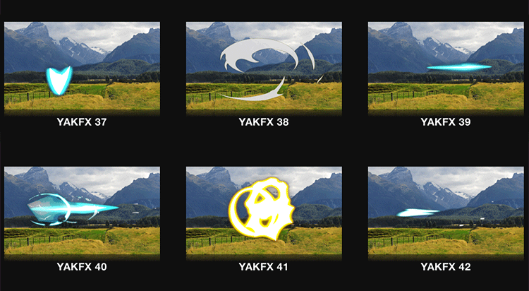 FCPX插件93个卡通火花火星加速线效果动画