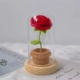 Lasporant Rose+стеклянная крышка [1 может быть сделан 1] Материал пакет не является готовым продуктом