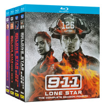 Blu-ray ultra high definition European and American drama Emergency Call Lone Star 1-4 seasons 1-50 complete episodes BD disc with English subtitles