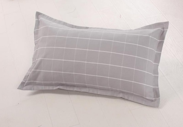 Cũ thô gối bông đơn gối thở thấm ấm gối cotton chải kỹ có thể không bóng không phai - Gối trường hợp gối đôi