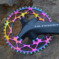 PASS QUEST110BCD road car titanium-plated round positive and negative tooth single disc disc R7000 R8000 da9100