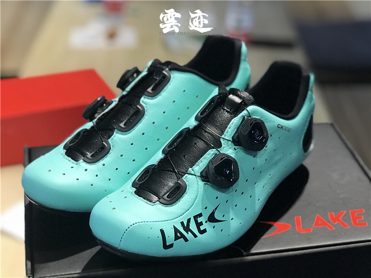 Custom coating Lake cx332 sub-tripod class road card shoes Unlimited thermoplastic kangaroo leather double boa knob