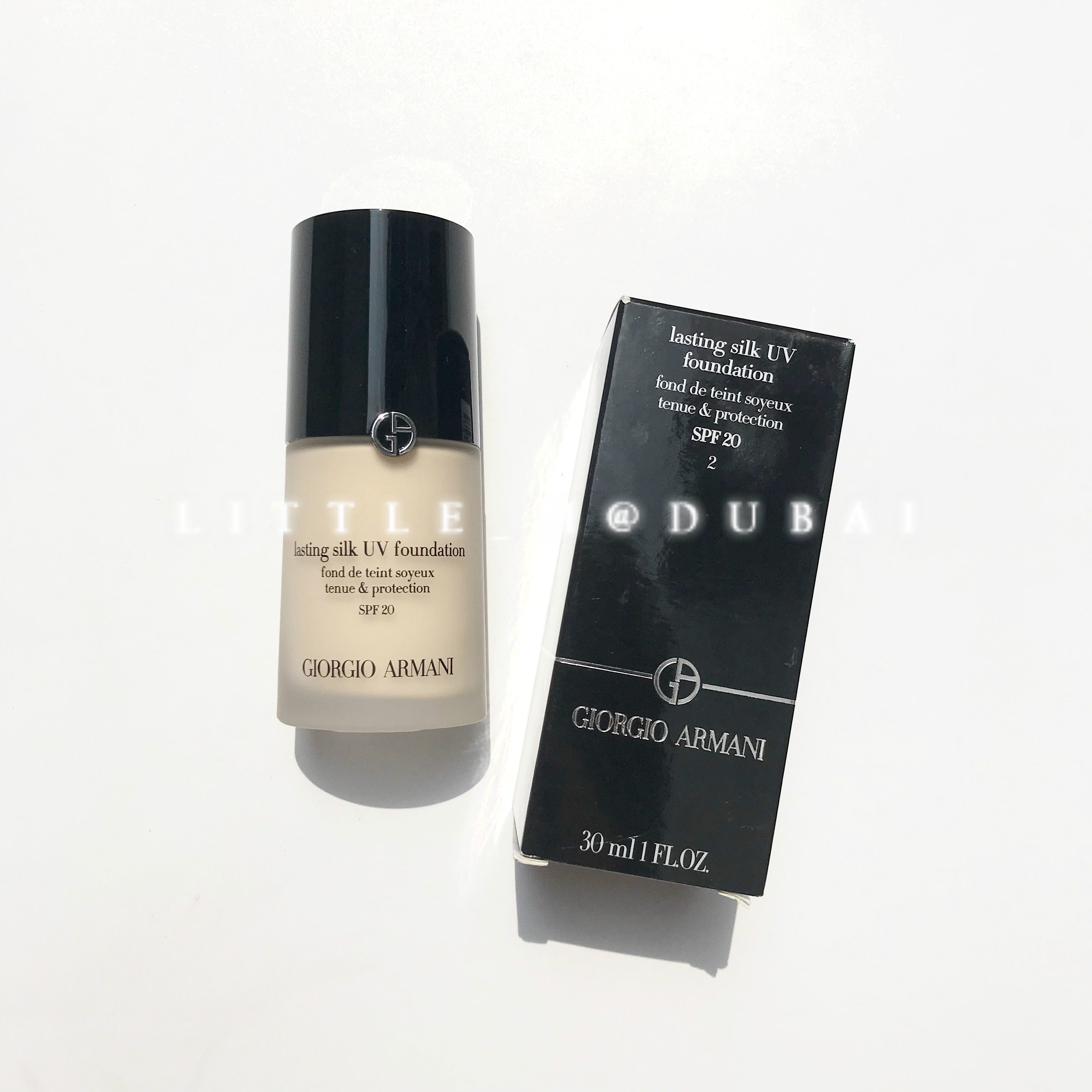 Spot Armani Armani lasting silk UV pure designer master blue label foundation