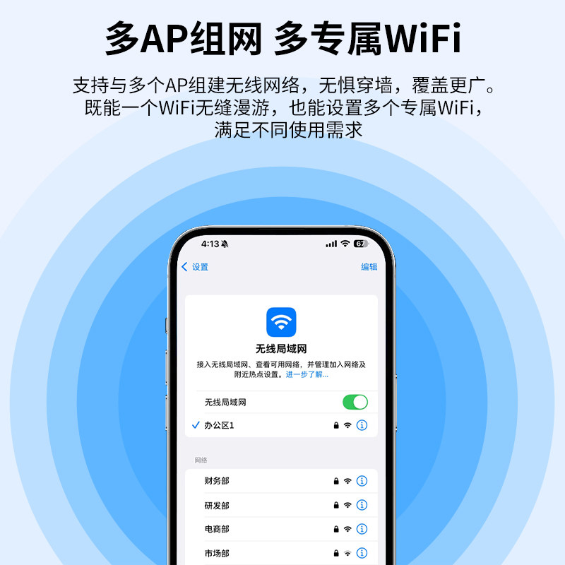 Ruiyin All-In-One Router Ac Control Manager with Full Gigabit Ports, Ap Management, Poe Power Supply Via Network Cable, Convenient Power Supply, Outdoor Routing, Enterprise Large-Scale Unified Networking, Wifi Full Coverage Network
