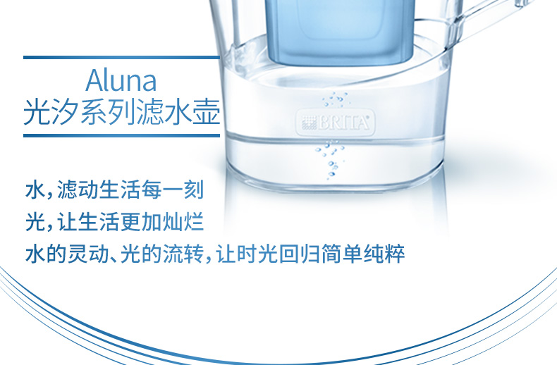 碧然德 Aluna XL 净水壶 3.5L+ 4个滤芯 图2