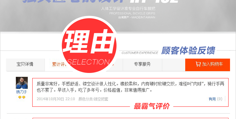 Poignées de vélo KF COOLWINO - Ref 2352366 Image 5