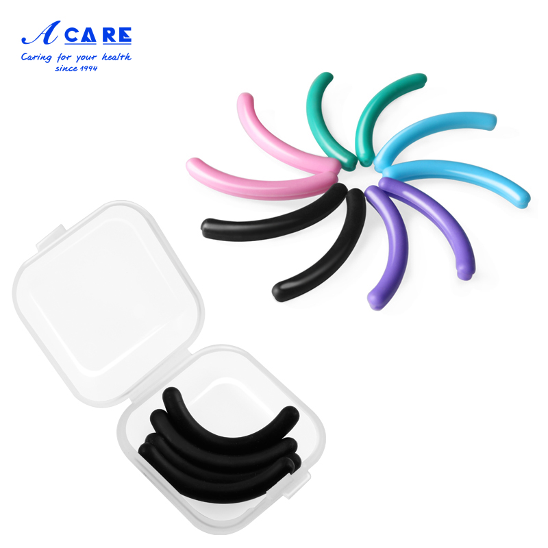 Mascara Replacement Plastic Cushion Silicone Strips Replacement Q Pop-up Travel Portable Unhurt Eyelash Roll Teething Wide Angle Mini Local