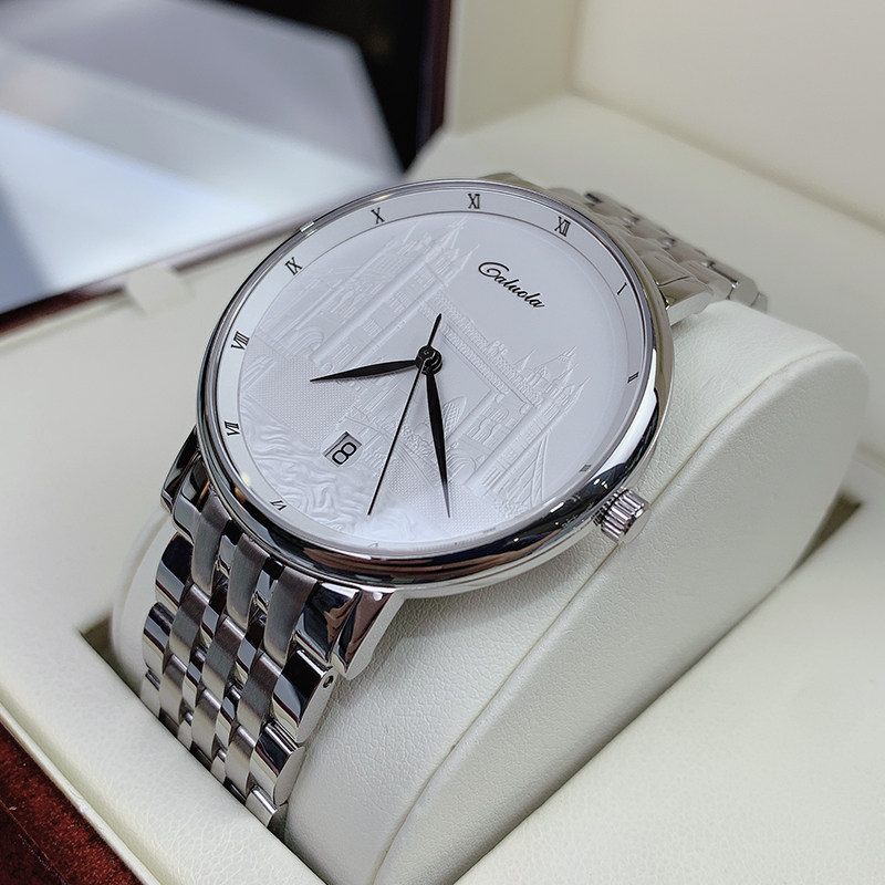Carole automatic mechanical watch men's watch men's watch brand belt waterproof steel belt fashion new trend