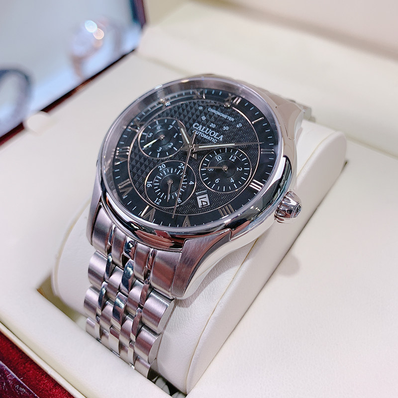 Carole watch men's mechanical watch new watch waterproof automatic stainless steel trend hollow men's watch