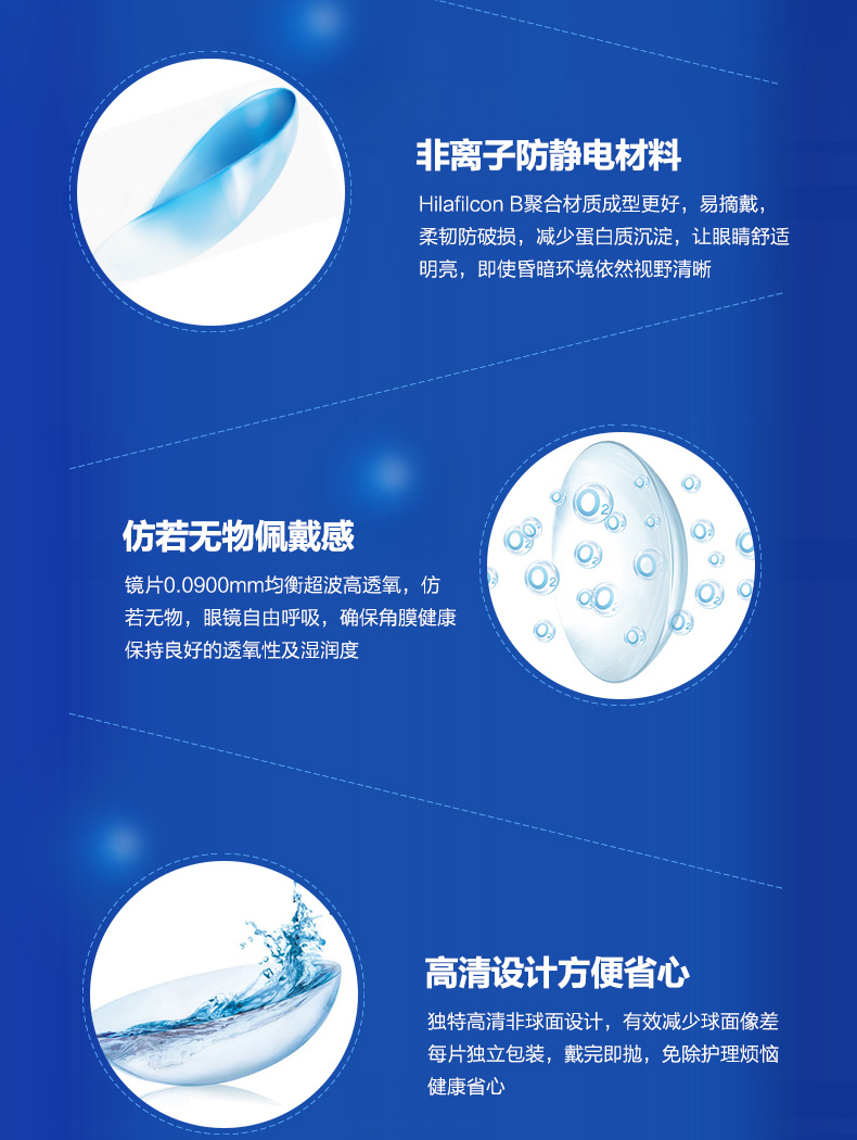 Ngày đeo kính áp tròng của Bausch & boo 30 miếng kính cận thị rõ ràng một tháng rưỡi để ném trang web chính thức của cửa hàng chính hãng - Kính râm trong kinh bao ve mat khoi anh sang xanh essilor
